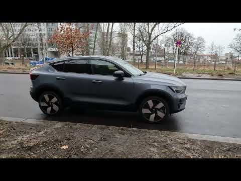 Test drive with the Volvo C 40 Recharge - great at the front, terrible at the rear.