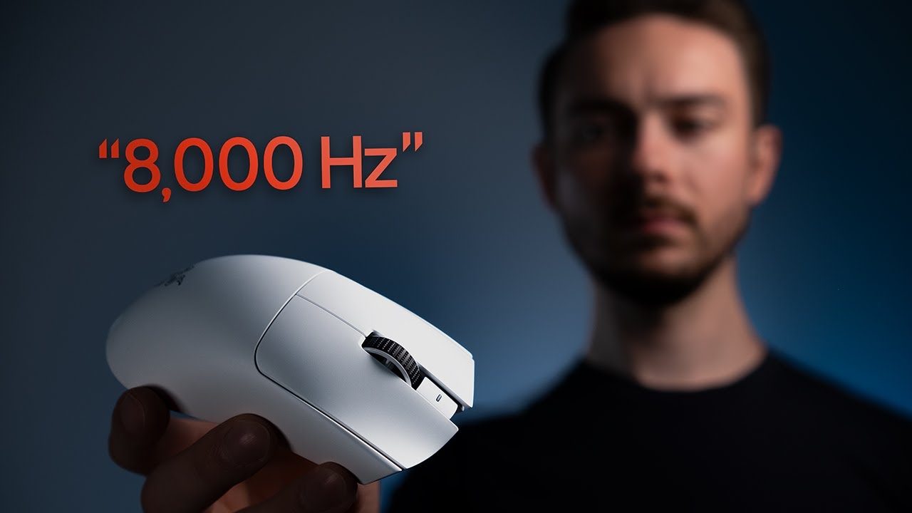 8kHz and 4kHz Polling Rate Mice Are a Bit of a Scam