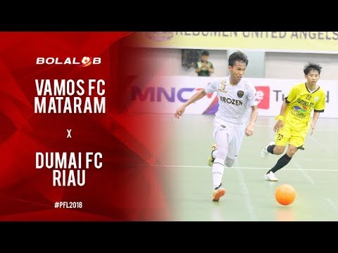 Vamos FC Mataram (6) Vs (1) Dumai FC Riau - Highlights Pro Futsal League 2018