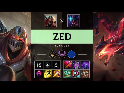 Zed Jungle vs Rek'Sai: Legendary - EUW Master Patch 25.S1.1