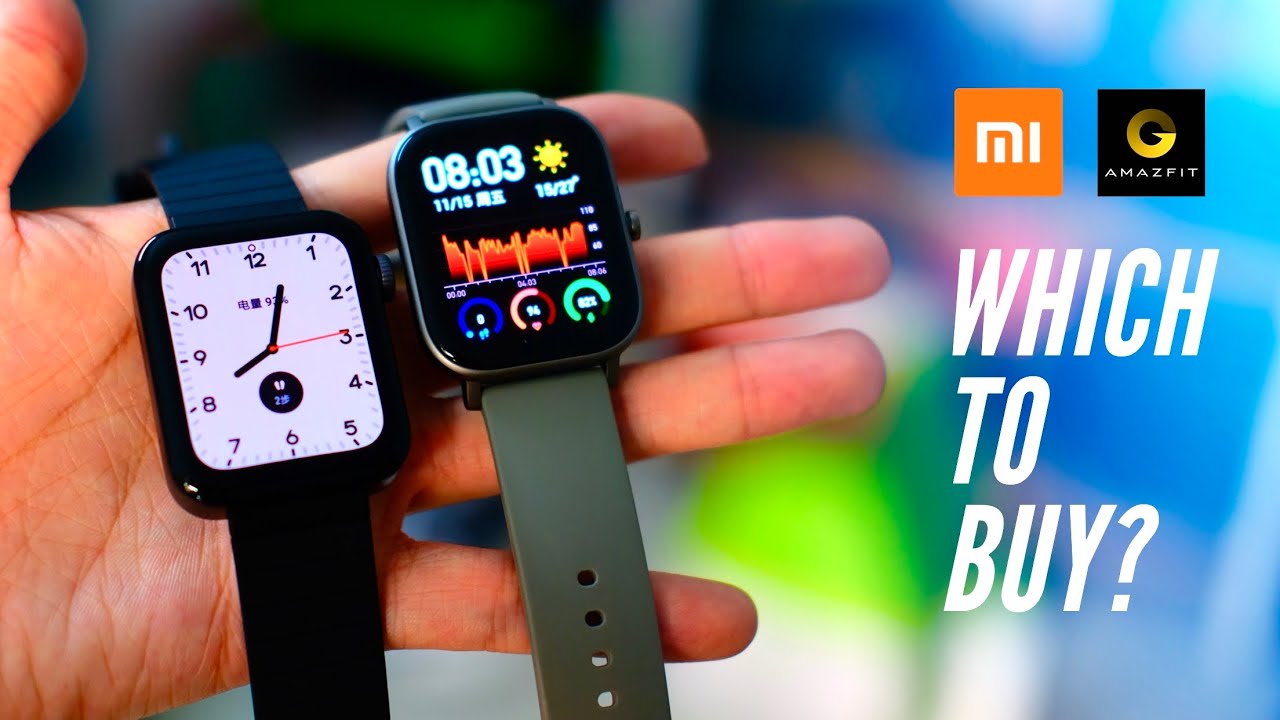 Xiaomi Mi Watch vs. Amazfit GTS: The MAIN difference you MUST know about!