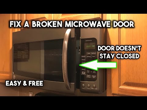 YouTube video about: How to fix a microwave door that won t close?