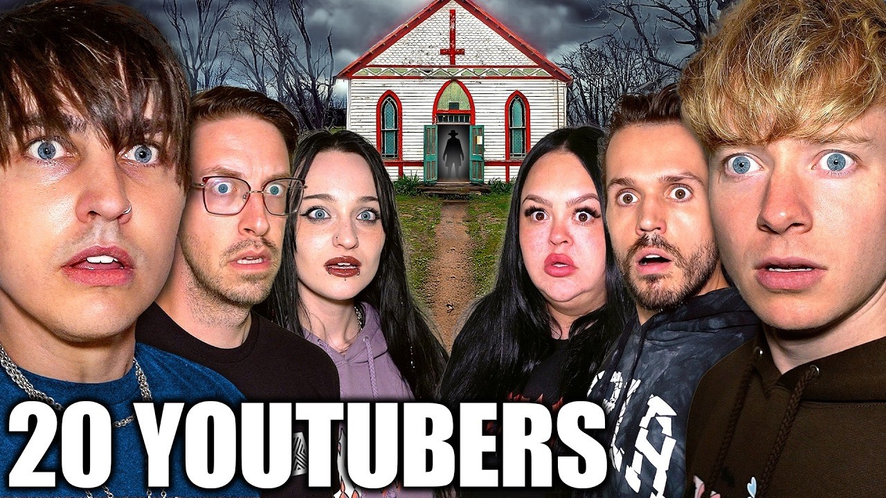 We Trapped 20 YouTubers in a Haunted City
