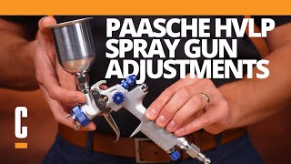 How to Adjust the Paasche HVLP Spray Gun | Cerakote®