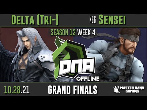 DNA S12:W4 - Delta (Tri-) (Sephiroth) Vs. NGG | Sensei (Zero Suit Samus, Snake) - Grand Finals