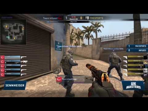 [UKCSGO] 21.03.2017 - FM eSports vs Infused @ UK Masters S3 W5 Map 2