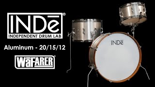 Video thumbnail for INDe Aluminum WaFarer 20/15/12 - Complete Demo by Independent Drum Lab