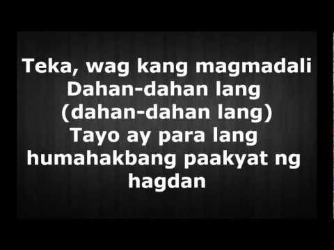 Hagdan - Ron Henley  Ft. Kat agarrdo (lyrics)
