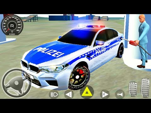 Car Simulator BMW M5 - New Police Car Driving - Android GamePlay #2