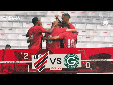 CLASSIFICADOS! Athletico Paranaense 2x0 Goiás - Brasileiro Sub-20 | MELHORES MOMENTOS