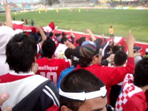"LBC - Yo me voy para la cancha" Barra: La Banda Cementera &bull; Club: Unión La Calera