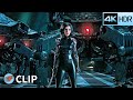 Alita Vs Centurions Fight Scene Alita Battle Angel 2019 4K HDR Movie Clip