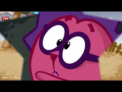 Пин, исчез! [Смешарики на разных языках]