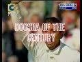 DOOSRA OF THE CENTURY PAKISTANI LEGEND SAQLAIN MUSHTAQ DESTROYING THE STUMPS