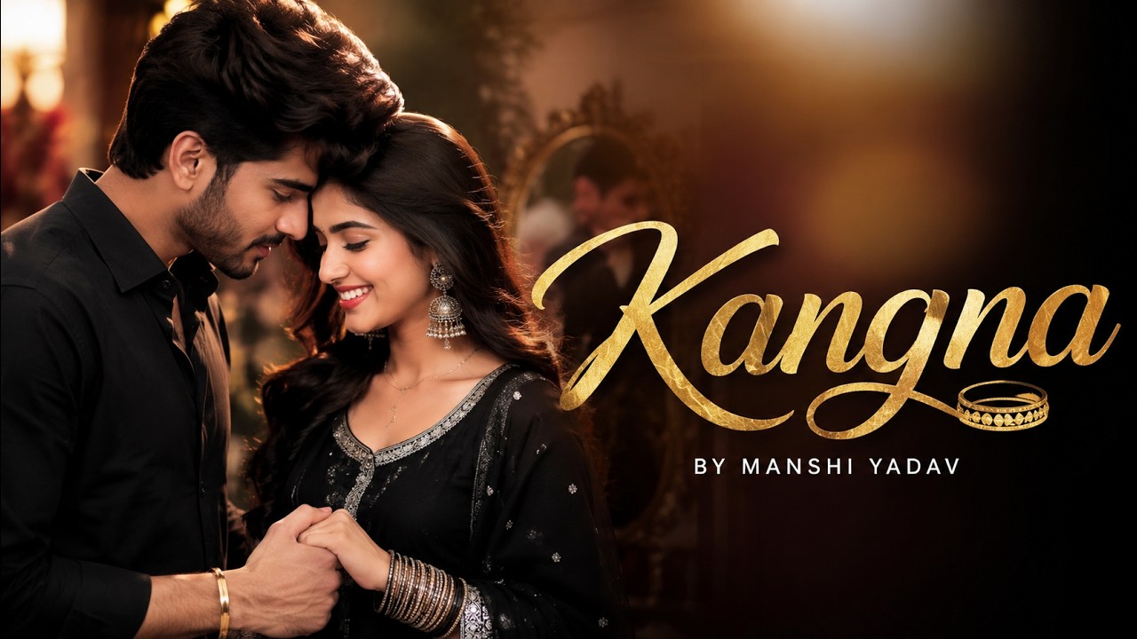🎵 Kangana ❤️ | Heart Touching Romantic Song | Lyrics by Manshi Yadav #manshiyadav