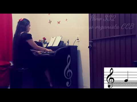 Hino CCB 332 É Cristo Quem Cuida De Ti - órgão