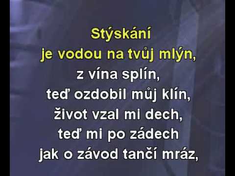 Věra Špinarová - Stýskání (karaoke z www.karaoke-zabava.cz)