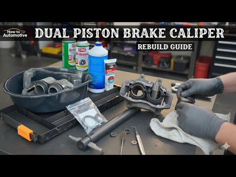 How To Rebuild A Dual Piston Brake Caliper In Just A Few Steps!
