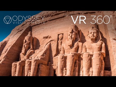 Abu Simbel Egypt Virtual Tour | VR 360° Travel Experience