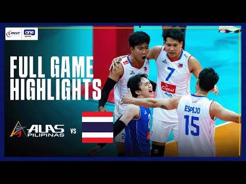 PHILIPPINES vs. THAILAND | FULL GAME HIGHLIGHTS | 2025 ALAS PILIPINAS INVITATIONALS | JUNE 12, 2025