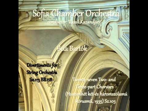 Béla Bartók: Divertimento for String Orchestra Sz.113 BB.118: 1. Allegro non troppo