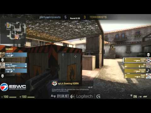 ESWC 2013 Norwegian qualifiers cup #1: Partyastronauts vs Splendid Gaming [partial]