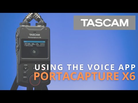 TASCAM Portacapture X6 32-bit 6-Channel Multitrack Field TASCAM Portacapture X6 32-bit 6-Channel Multitrack Field