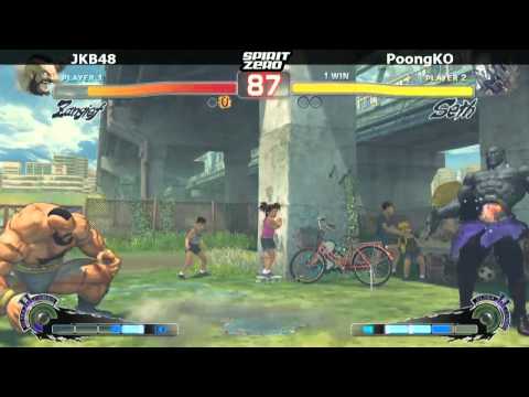 110709 CKC SSF4AE 최강자전 2차예선 4-4 JKB48(Zangief) vs PoongKO(Seth)