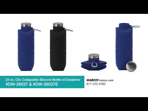 23 oz Clix Collapsible Silicone Bottle