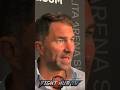 Eddie Hearn says AJ vs Wilder will “100% HAPPEN next YEAR”; REACTS to Fury vs Usyk!