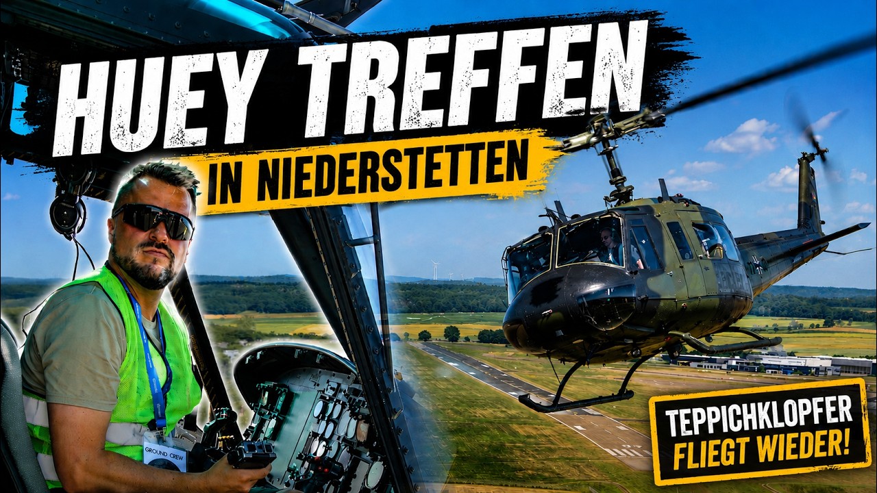 Bell UH 1D "HUEY" Treffen | Der Teppichklopfer fliegt wieder