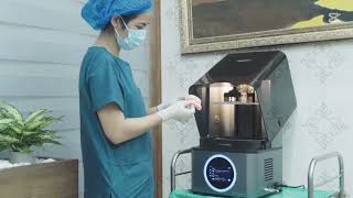 Khay chỉnh nha tự sản xuất tại nha khoa Liên Thanh