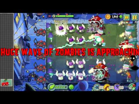 Plants vs Zombies 2 Pinata Party 08/03/2015