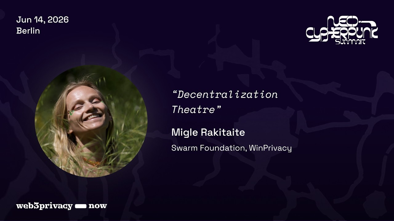 Decentralization Theatre