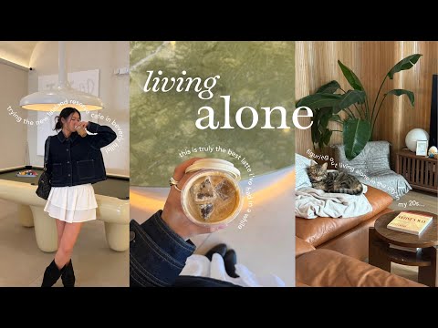 productive diaries living alone 🧸🧺 | lalaland reserve, making hojicha, yt work & cooking!