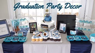 DIY Party Decor | Graduation Party Montage