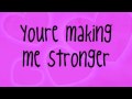 Nick Jonas & The Administration - Stronger (Back On The Ground)(Lyrics On Screen) HD