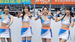 スーパーGT2022 第6戦 SUGO㉟ 沙倉しずかさん 鈴乃八雲さん 葵木ひなさん 葉月ゆうかさん ArnageLovelyCatsレースクイーン アネスト岩田 姫団 アルナージュレーシング
