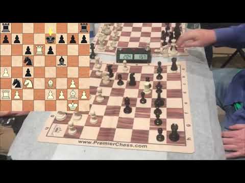 Danilo Cuellar FIDE 2116 vs GM Michael Rohde USCF 2550, 3 0 minute blitz, Game 4