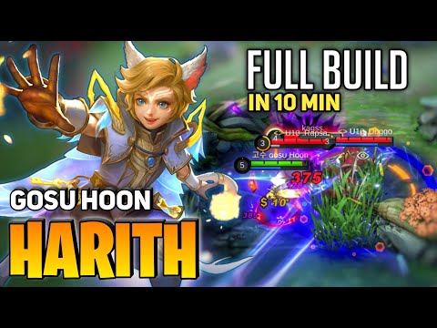 10 Min Full Build [ Former United States No.1 Harith ] By Gosu Hoon - Mobile Legends
