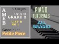 AMEB Series 18 Grade 2 List B No 1 Petite Piece By Goedicke Piano Tutorial