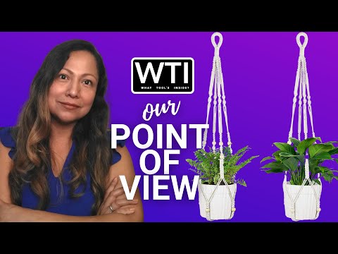 Coindivi Macrame Plant Hangers - WTI product video review