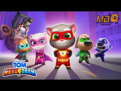 Talking Tom Hero Dash Run Game - YouTube