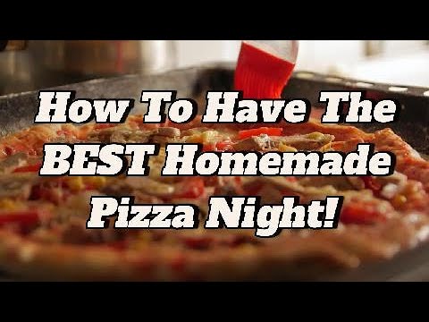 The BEST Homemade Pizza Night Recipe - Easy Family Tradition You'll Crave Every Weekend! #Pizza