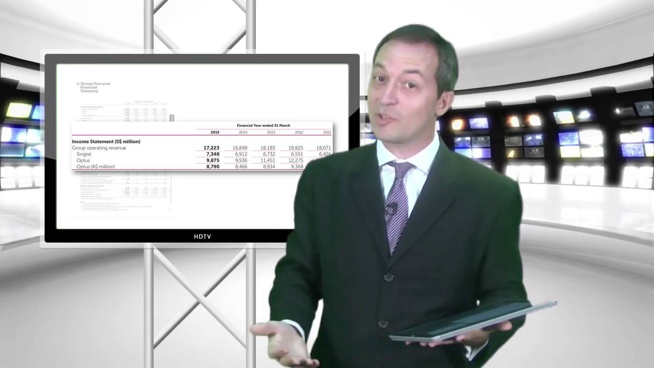 Singtel Annual Report 2015 Review by SIAS