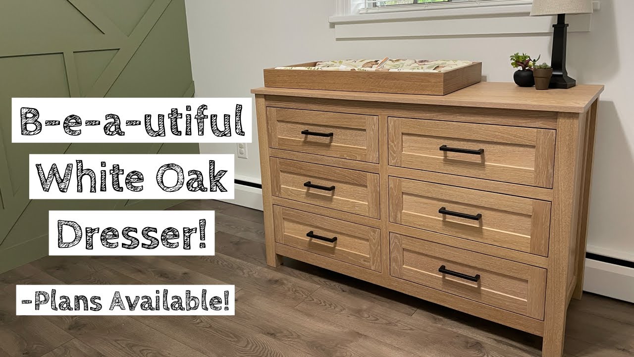 Watch video 6 Drawer Dresser/Changing Table Build | How-to Now 6 Drawer Dresser/Changing Table Build | How-to