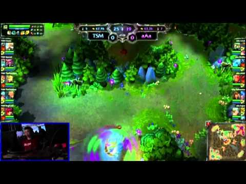 League of Legends Top Ten Dreamhack Season One Championship day2