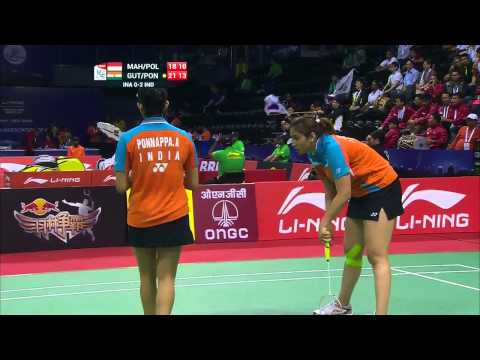 THOMAS AND UBER CUP FINALS 2014 Session 14, Match 3