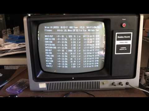 Model I - Bartlett Labs TRS-80 Model I MIRE DSK/CMD Demo - STB52