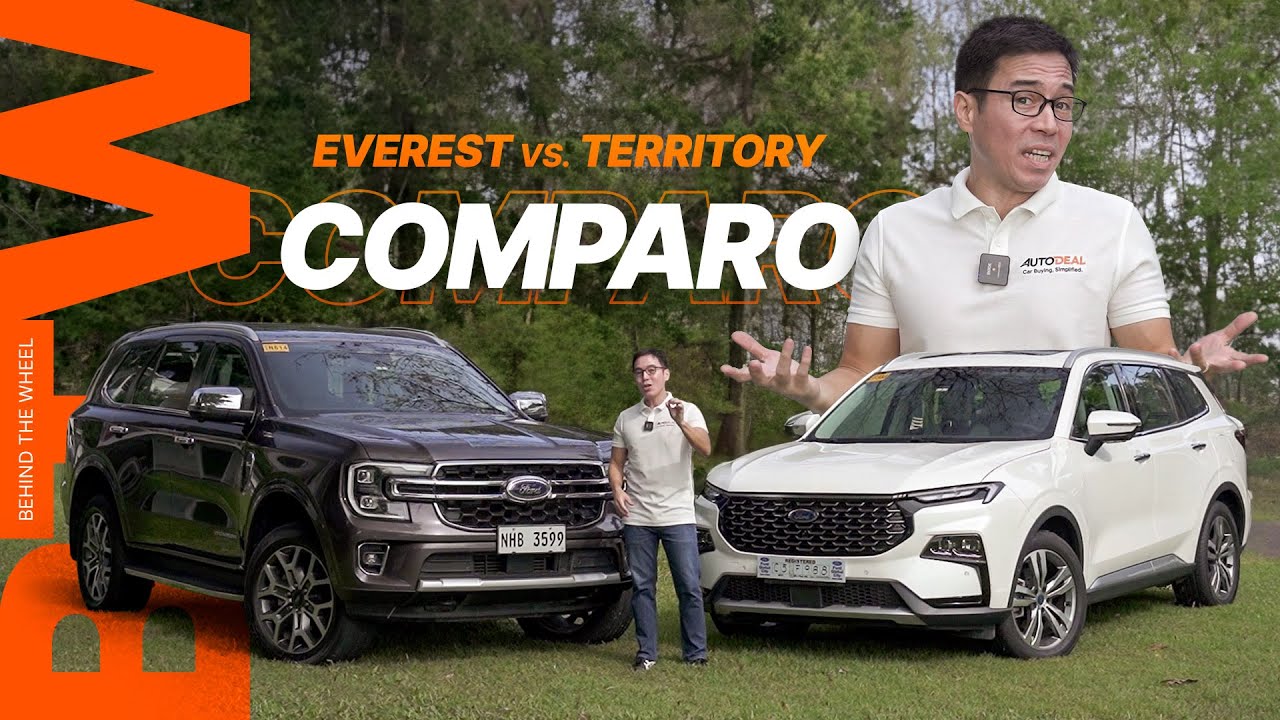 2023 Ford Everest vs. 2023 Ford Territory — Crossover or SUV? Here's Our Take | AutoDeal Comparo